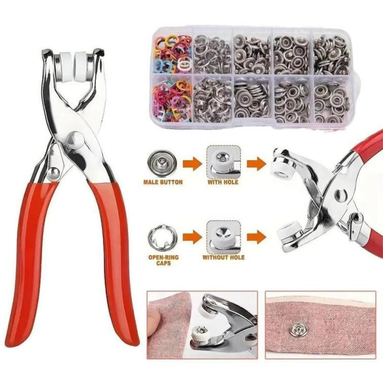 Snap Fastener Pliers Kit