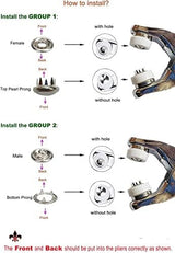 Snap Fastener Pliers Kit
