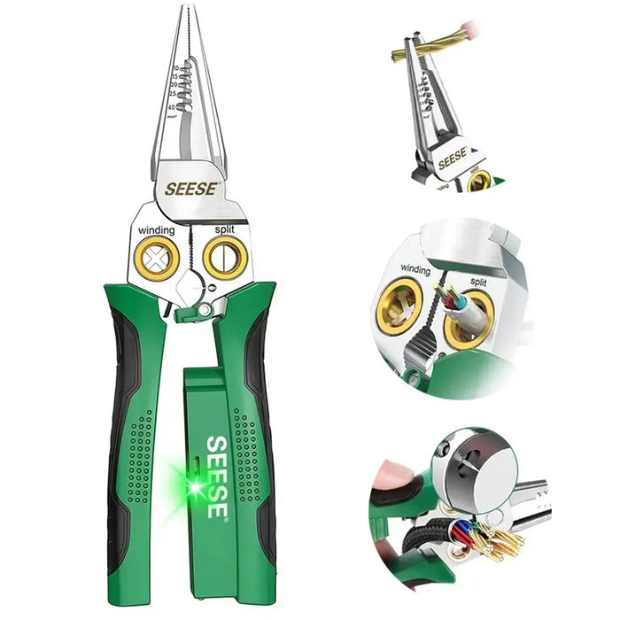 Multifunction Needle-Nose Wire Stripper