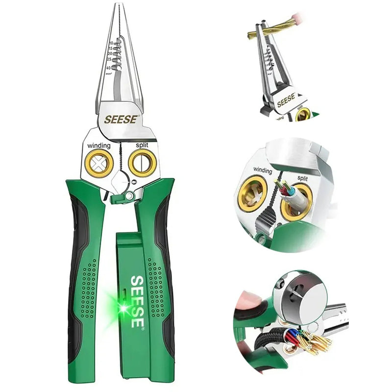 Multifunction Needle-Nose Wire Stripper