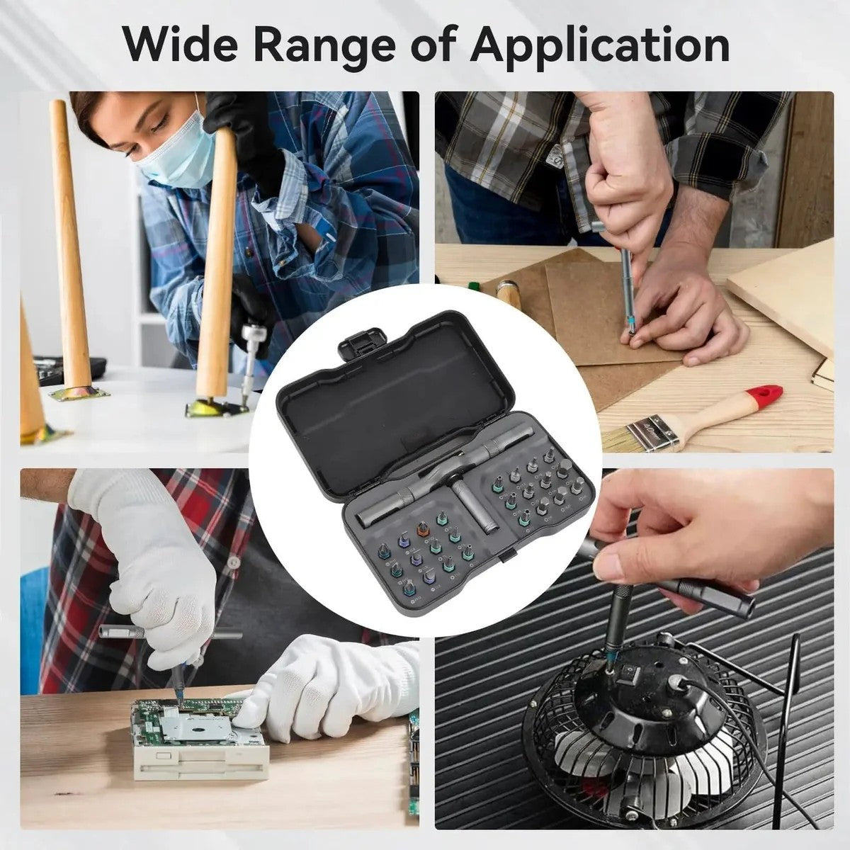 24-in-1 Ratchet Screwdriver Set